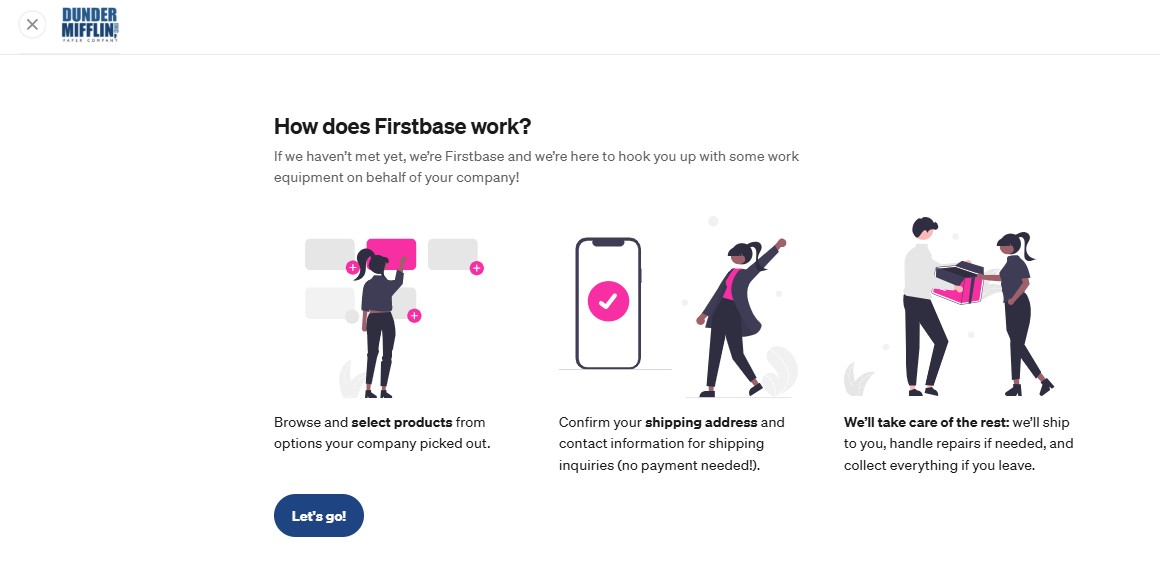Welcome Message – Firstbase